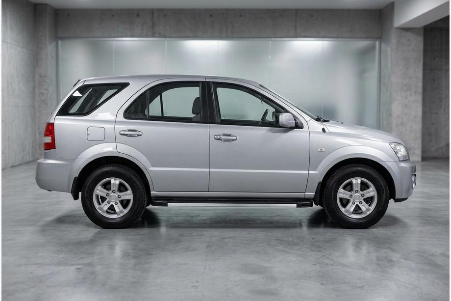 Kia Sorento I BL 2002-2009 Pedane Laterali Maya V1 (2 pz, Alluminio) Image