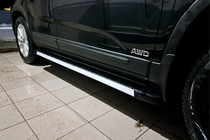 Kia Sorento II XM 2009-2014 Pedane Laterali Maya V1 (2 pz, Alluminio) 2010-2013 foto 1