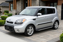 Kia Soul I 2008-2013 Pedane Laterali Maya V1 (2 pz, Alluminio) foto 1