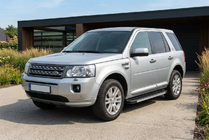 Land Rover Freelander II 2006–2014 Pedane Laterali Maya V1 (2 pz, Alluminio) foto 1