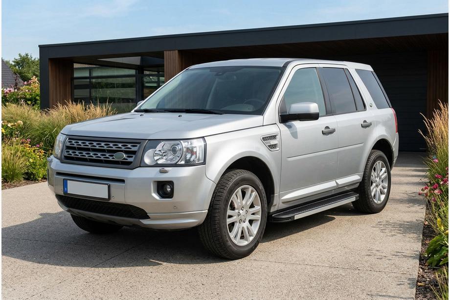 Land Rover Freelander II 2006–2014 Pedane Laterali Maya V1 (2 pz, Alluminio) Image