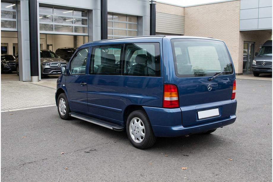 Mercedes Vito W638 1996-2003 Pedane Laterali Maya V1 (2 pz, Alluminio) Foto 1