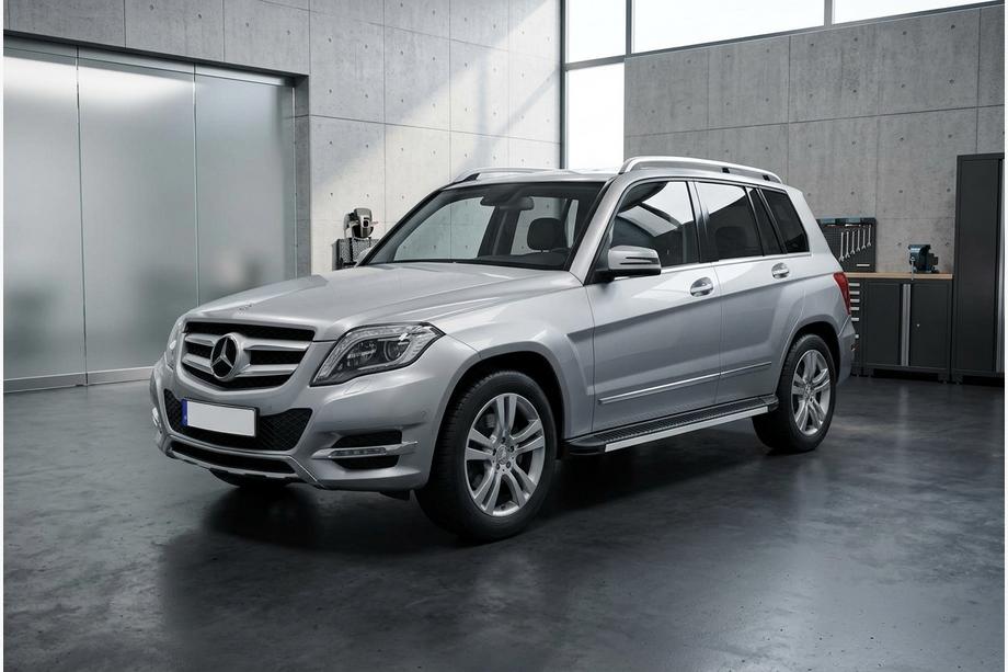Mercedes GLK class X204 2008-2015 Pedane Laterali Maya V1 (2 pz, Alluminio) Image