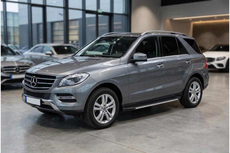Mercedes GLE/ML class W166 2011-2018 Pedane Laterali Maya V1 (2 pz, Alluminio) Image