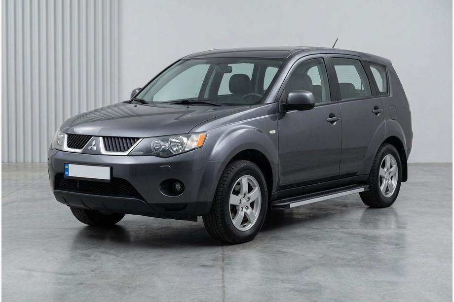 Mitsubishi Outlander 2006-2012 Pedane Laterali Maya V1 (2 pz, Alluminio) Foto 6
