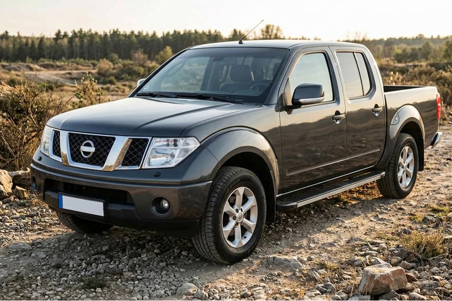 Nissan Navara 2006-2015 Pedane Laterali Maya V1 (2 pz, Alluminio) Image