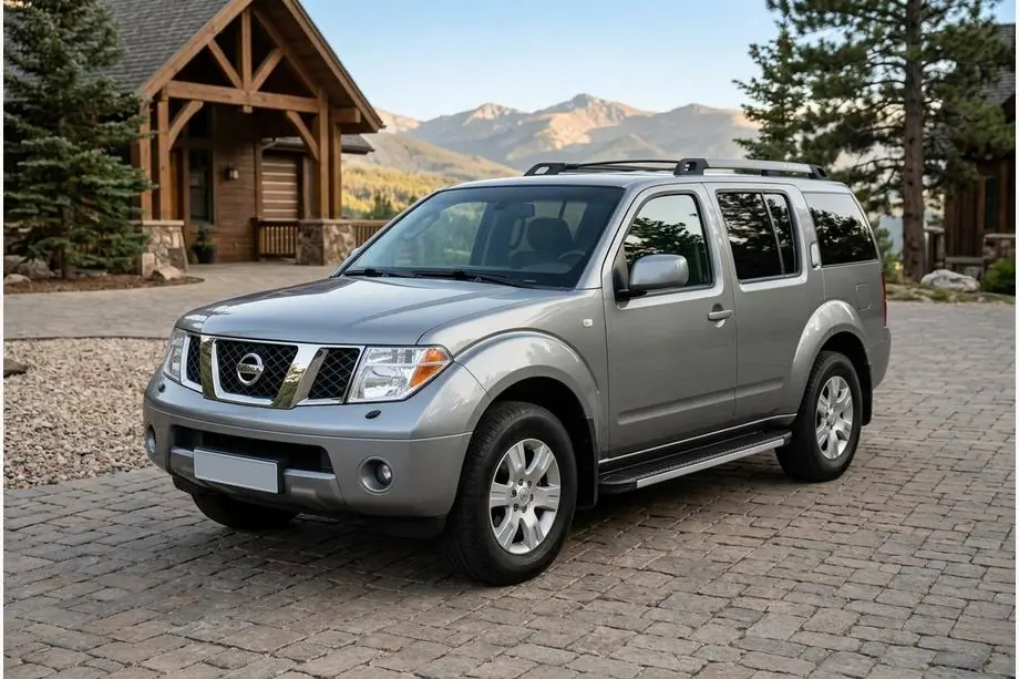 Nissan Pathfinder R51 2005-2014 Pedane Laterali Maya V1 (2 pz, Alluminio) Foto 1