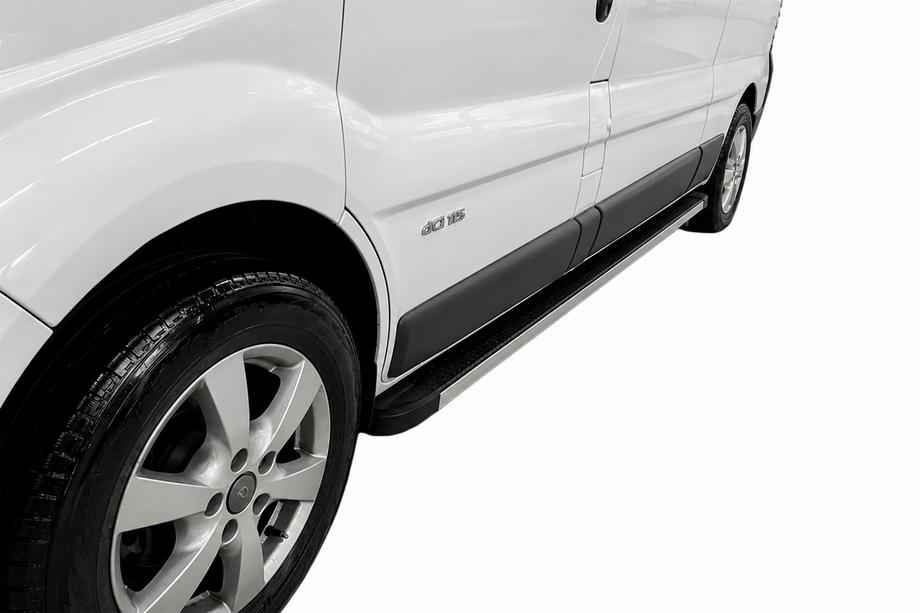 Nissan Primastar 2002-2014 Pedane Laterali Maya (2 pz, Alluminio) Image