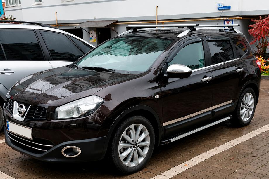 Nissan Qashqai 2007-2010 Pedane Laterali Maya V1 (2 pz, Alluminio) Foto 4