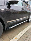 Nissan Qashqai 2010-2014 Pedane Laterali Maya V1 (2 pz, Alluminio) foto 2