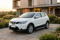 Nissan Qashqai 2014-2021 Pedane Laterali Maya V1 (2 pz, Alluminio) foto 2