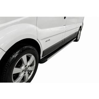 Pedane Laterali Maya (2 pz, Alluminio) Opel Vivaro 2001–2015 foto 1