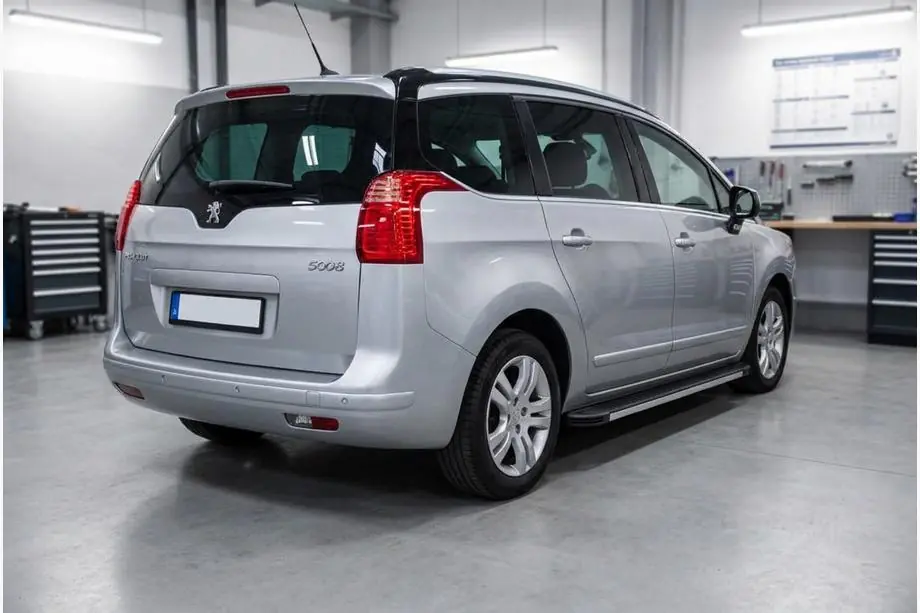 Peugeot 5008 2009-2016 Pedane Laterali Maya V1 (2 pz, Alluminio) Image