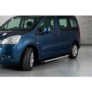 Pedane Laterali Maya V1 (2 pz, Alluminio) Peugeot Partner Tepee 2008-2018 foto 1