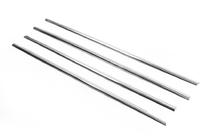 Honda HR-V 1998-2006 Modanature finestrini acciaio inox (4 pz) foto 5
