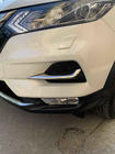 Nissan Qashqai 2014-2021 Coperture fari fendinebbia (2017↗, acciaio inox) foto 2