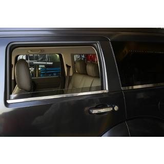Coperture maniglie porta in acciaio inox Dodge Nitro 2006-2011 foto 2