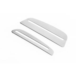 Coperture cromate per sedili (acciaio inox) Dodge Nitro 2006-2011 foto 4