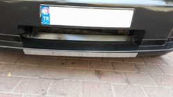 Dodge Nitro 2006-2011 Protezione paraurti anteriore cromata (acciaio inox) foto 4