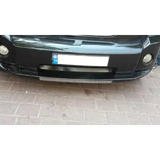 Protezione paraurti anteriore cromata (acciaio inox) foto 3