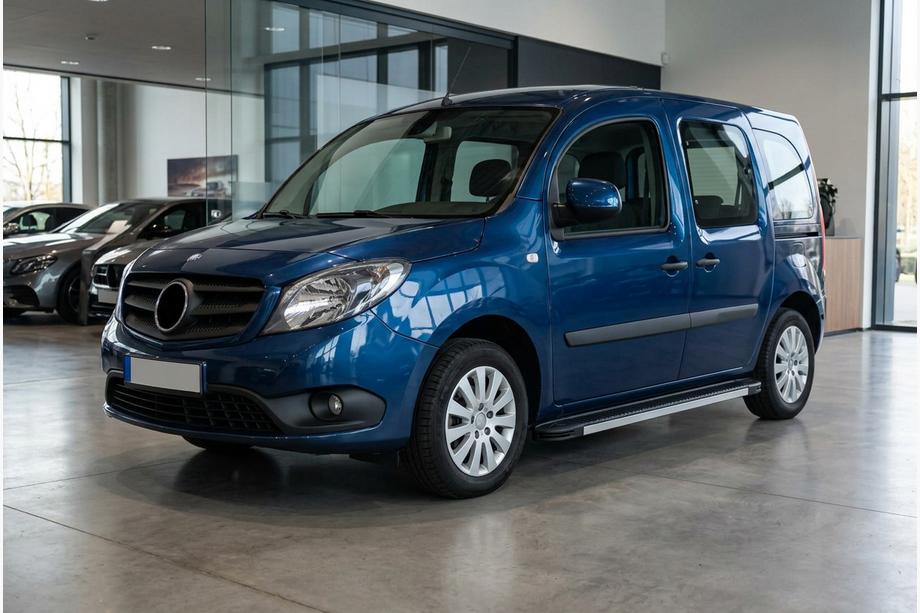 Mercedes Citan 2013-2021 Pedane Laterali Maya V1 (2 pz, Alluminio) Image