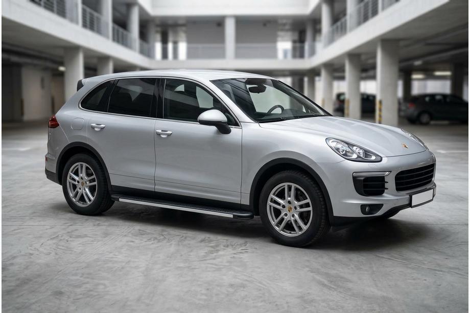 Porsche Cayenne 2010-2017 Pedane Laterali Maya V1 (2 pz, Alluminio) Image