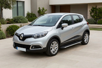 Renault Captur 2013-2019 Pedane Laterali Maya V1 (2 pz, Alluminio) foto 1