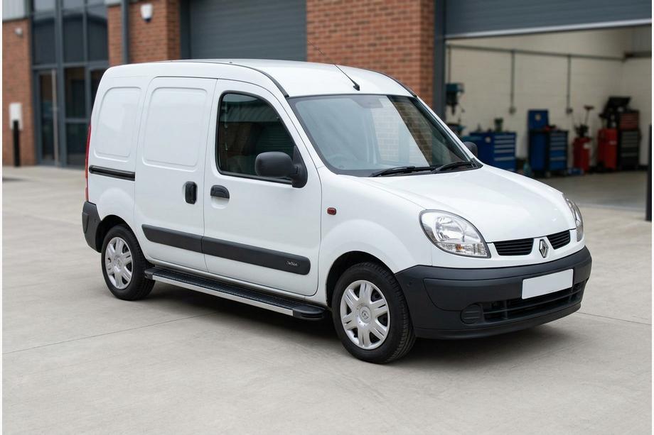 Renault Kangoo 1998-2008 Pedane Laterali Maya V1 (2 pz, Alluminio) Image