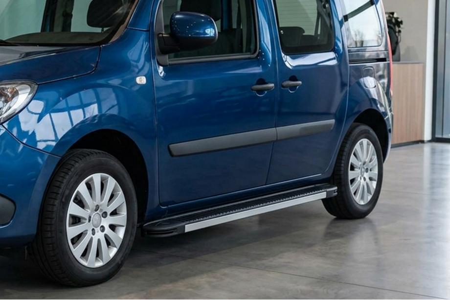 Renault Kangoo 2008–2020 Pedane Laterali Maya V1 (2 pz, Alluminio) Passo Lungo Image