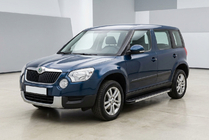 Skoda Yeti 2009-2017 Pedane Laterali Maya V1 (2 pz, Alluminio) foto 1