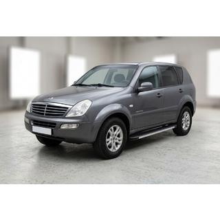 Pedane Laterali Maya V1 (2 pz, Alluminio) SsangYong Rexton I 2001-2017 foto 1