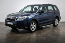 Subaru Forester 2013-2018 Pedane Laterali Maya V1 (2 pz, Alluminio) foto 1