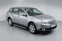 Subaru Outback 2009-2014 Pedane Laterali Maya V1 (2 pz, Alluminio) foto 1