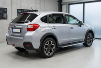 Subaru XV 2011-2017 Pedane Laterali Maya V1 (2 pz, Alluminio) foto 1