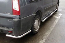 Citroen Jumpy 2007–2017 Barre angolari posteriori (2 pz., acciaio inox) foto 1