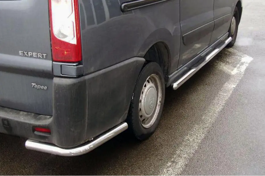 Citroen Jumpy 2007–2017 Barre angolari posteriori (2 pz., acciaio inox) Image