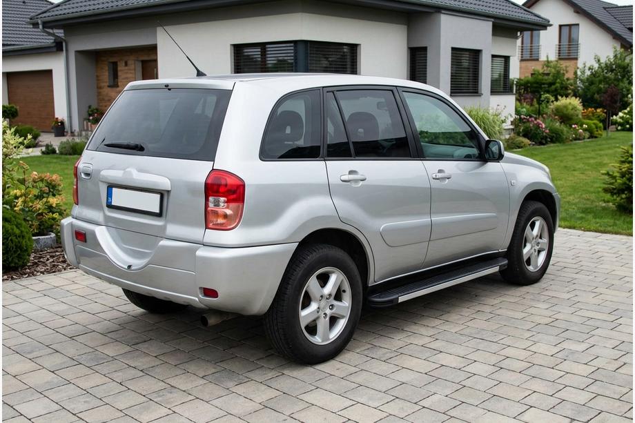 Toyota Rav 4 2001-2005 Pedane Laterali Maya V1 (2 pz, Alluminio) Image
