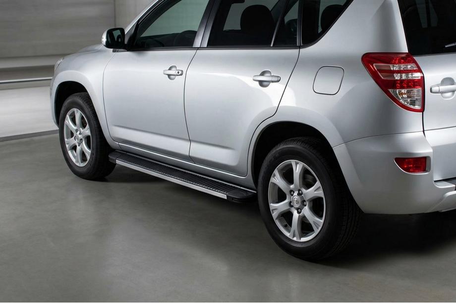 Toyota Rav 4 2006-2013 Pedane Laterali Maya V1 (2 pz, Alluminio) Image
