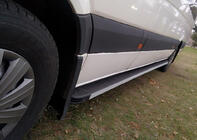 Volkswagen Crafter 2006-2016 Pedane Laterali Maya (2 pz, Alluminio) foto 6