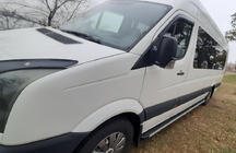 Volkswagen Crafter 2006-2016 Pedane Laterali Maya (2 pz, Alluminio) foto 4
