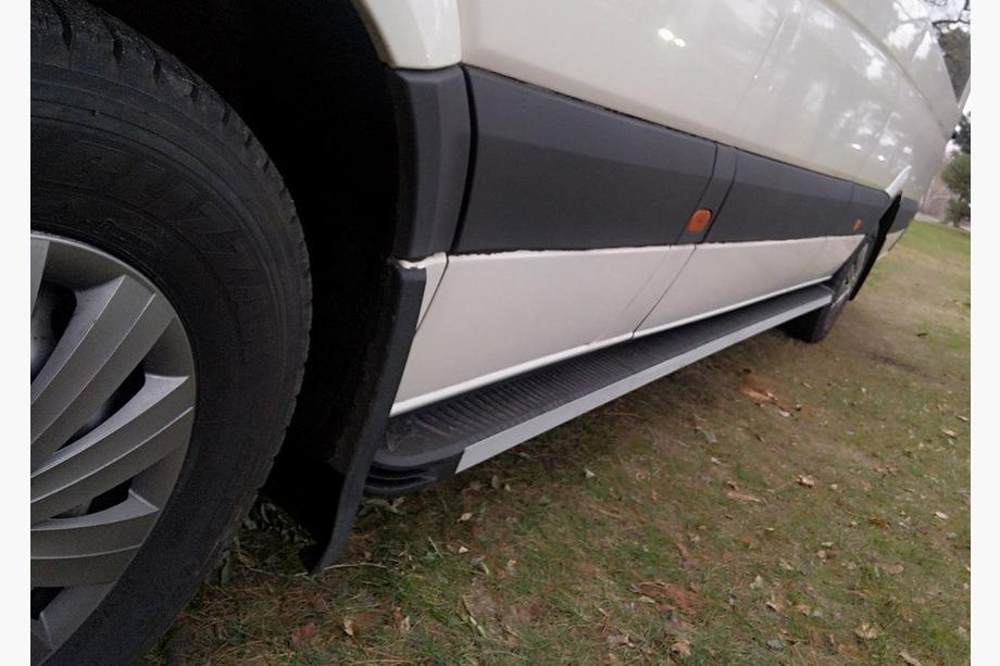 Volkswagen Crafter 2006-2016 Pedane Laterali Maya (2 pz, Alluminio) Foto 6
