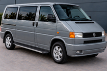 Volkswagen T4 Transporter 1990-2003 Pedane Laterali Maya (2 pz, Alluminio) foto 1