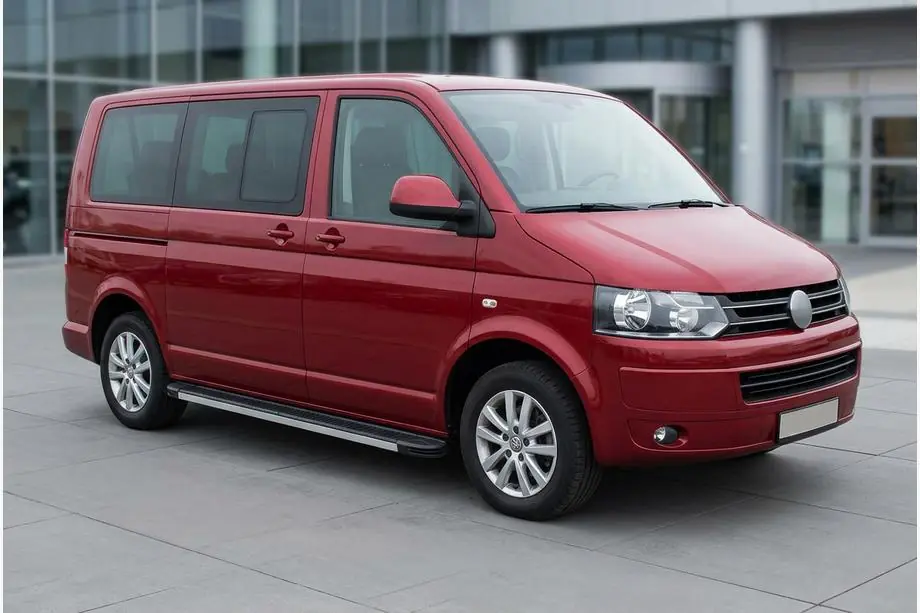 Volkswagen T5 2010-2015 Pedane Laterali Maya (2 pz, Alluminio) Image