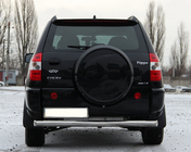 Chery Tiggo 1 2005-2016 Barra Posteriore Inox d60 foto 1