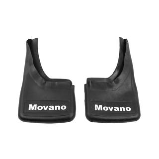 Paraspruzzi Premium Su Misura con Incavo (2 pz, Gomma) Opel Movano 2004-2010 foto 2