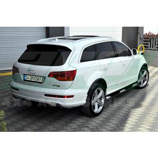 Tubi Laterali (2 pz, Acciaio Inox) Audi Q7 2005-2015 foto 3