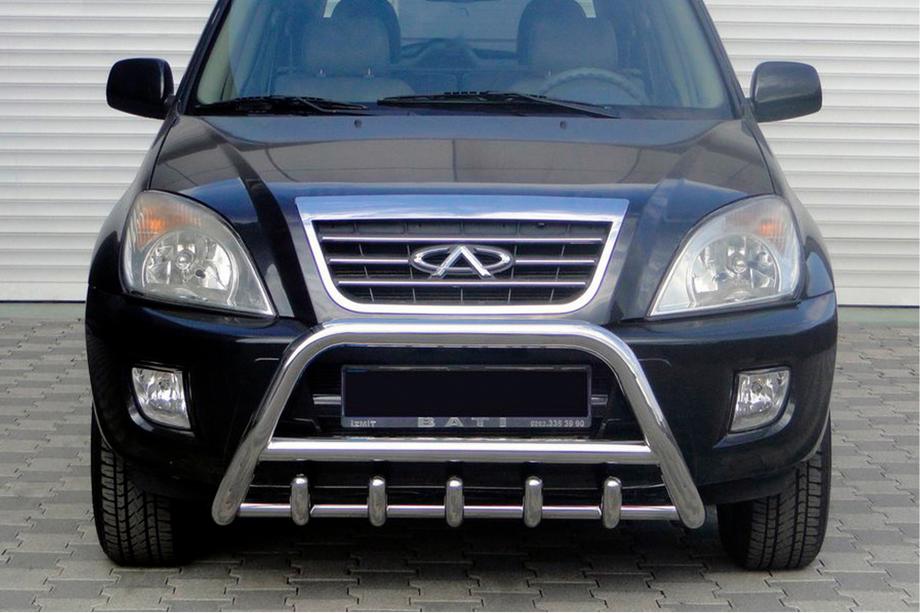 Chery Tiggo 1 2005-2016 Parabullbar WT003 (Acciaio Inox) Image