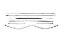 Ford C-Max/Grand C-Max 2010-2019 Cornici Finestrini (8 pz, Acciaio Inox) foto 3