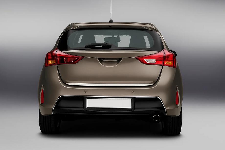 Toyota Auris 2012-2018 Modanatura bagagliaio acciaio inox Image