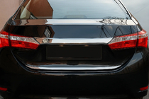 Toyota Corolla 2013-2019 Modanatura bagagliaio acciaio inox foto 1